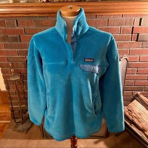 Women’s Patagonia Re-Tool Snap-T Fleece Blue L